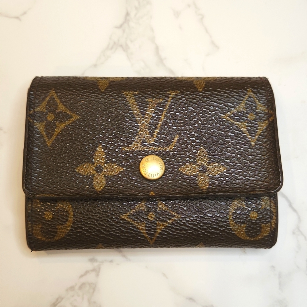 Authentic Louis Vuitton Monogram Coin/Card Case